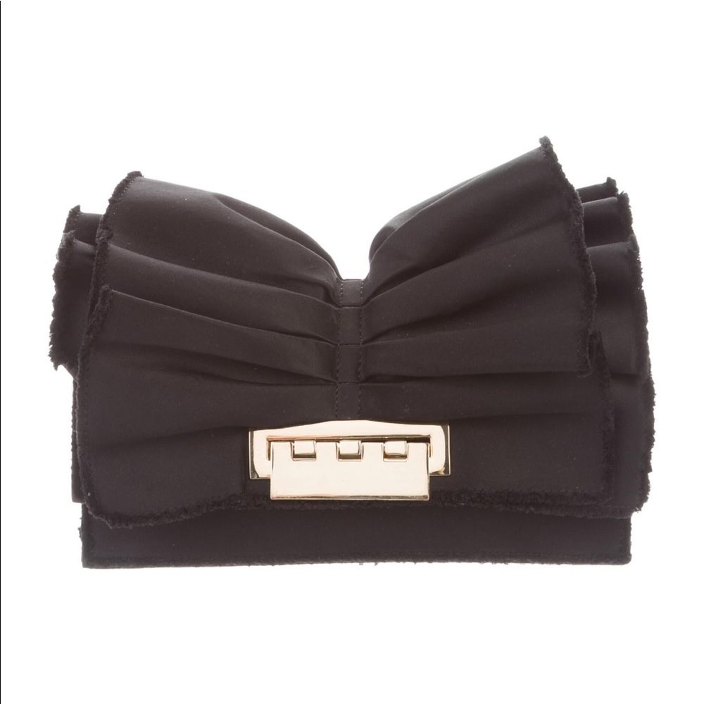Zak by Zac Posen silk clutch